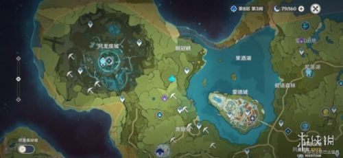 原神手游深棕色的生物位置汇总：岩史莱姆-野猪-丘丘人