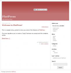 FlatPress 1.0.2