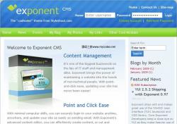 Exponent CMS 2.2.3