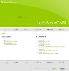 BaserCMS日本企业CMS 2.0.5.1