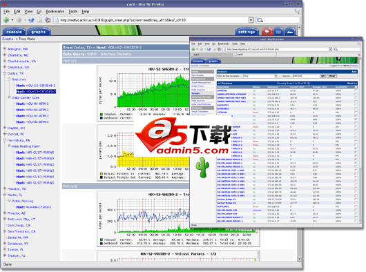 CactiforWindows(网络流量监测图形分析工具)