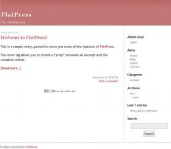 FlatPress 0.1010.2 汉化版