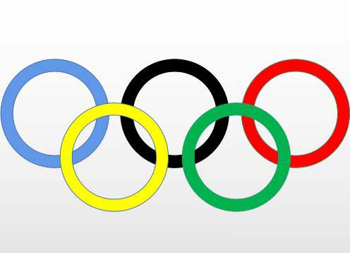 wps2019怎么绘制奥运五环图形? wps画奥运五环的教程