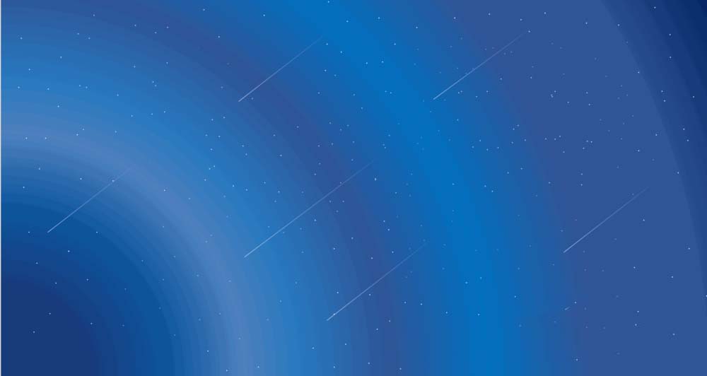 PPT怎么绘制静谧的星空背景图? ppt星空的画法