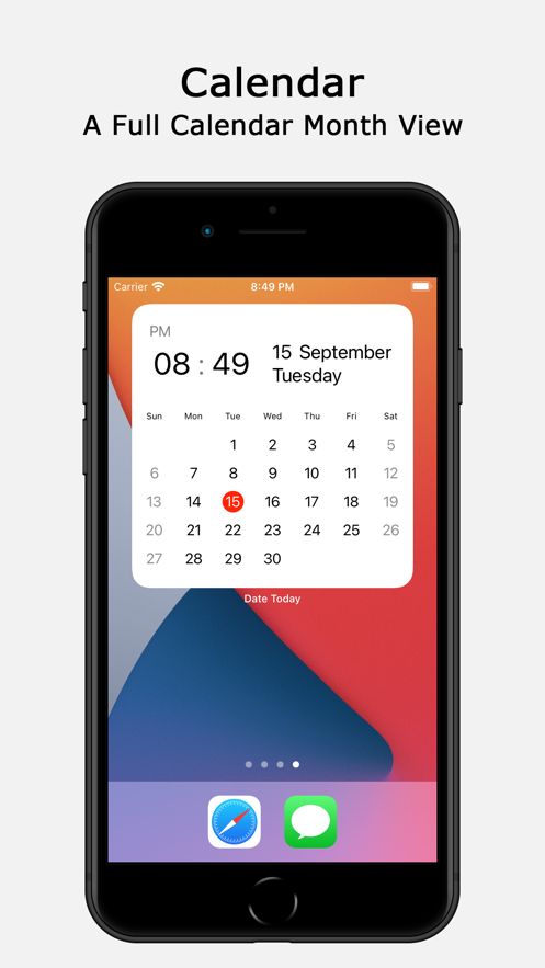 date today怎么放在桌面上 Date Today设置桌面小组件教程