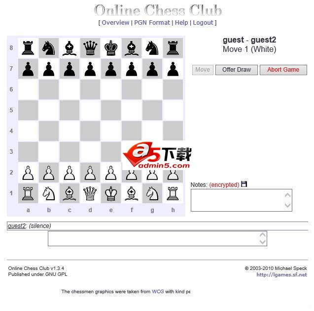 OCC(OnlineChessClub)在线国际象棋游戏