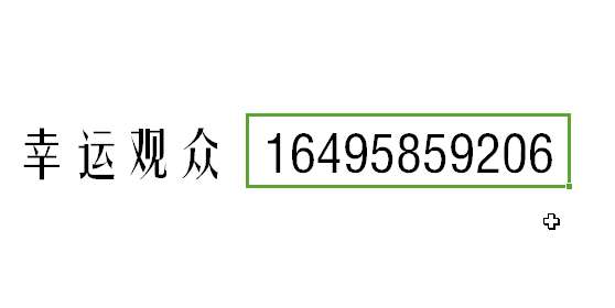 wps怎么制作手机号码滚动的摇号效果?
