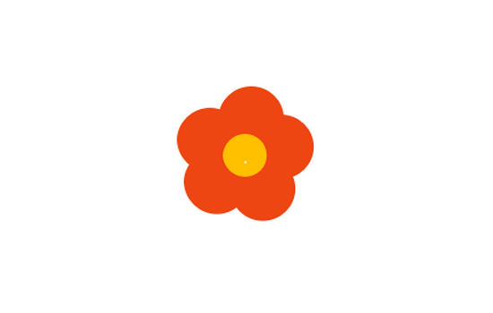 WPS怎么画可爱的花朵并填充颜色?