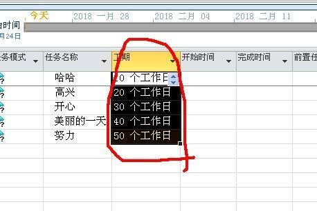 Project怎么把工作日改为天? project工作日改为days的教程