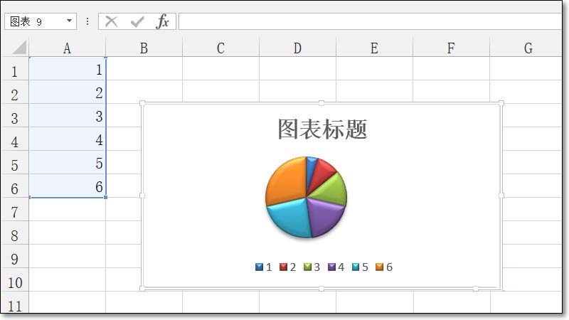 Excel2013表格中的数据怎么制作指定的饼图?