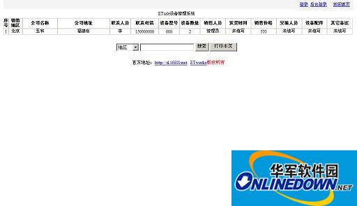 ETsale简单产品销售管理系统