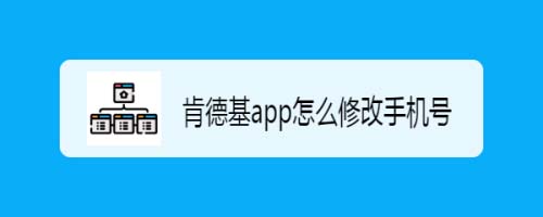 肯德基app手机号换了怎么办? 肯德基app修改手机号的教程