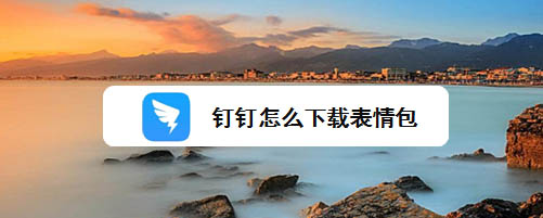 钉钉怎么下载删除表情包? 钉钉表情包下载删除方法