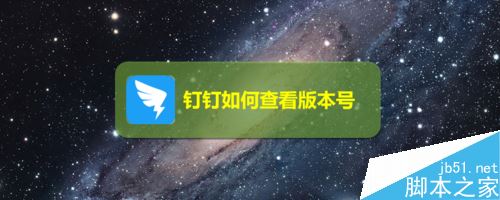 钉钉怎么查看版本号？钉钉版本号查询教程
