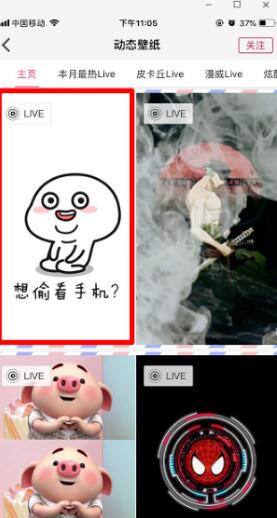 抖音干啥想偷看我手机壁纸制作方法是什么 干啥想偷看手机动态壁纸制作方法介绍