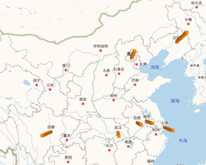 Excel2016三维地图怎添加城市?