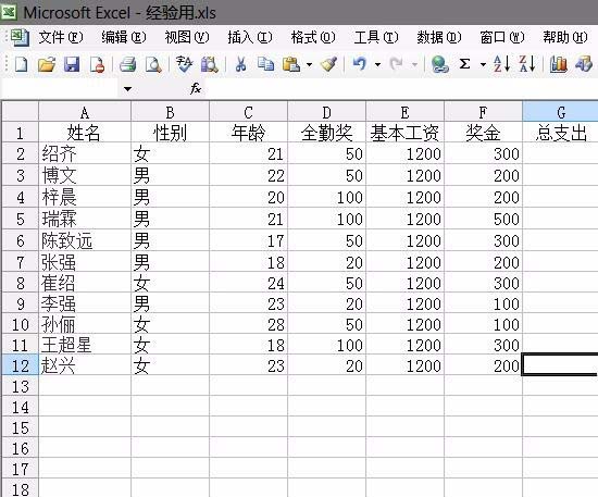 Excel表格怎么计算员工工资?