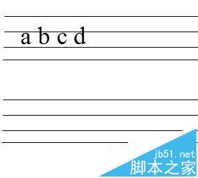 word中怎么绘制四线三格? word画四线格的教程