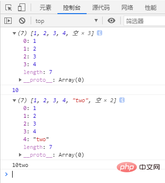 js数组中的元素如何实现累加效果