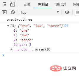 js数组运用之如何使用tostring方法转变成字符串