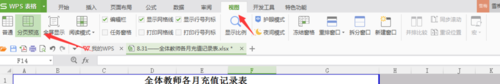 怎么设置wps表格标题每页都有?