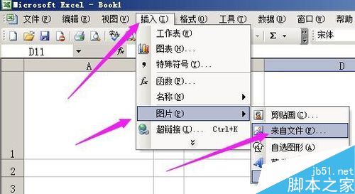 在excel中插入图片时如何把图片固定?