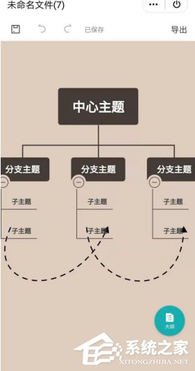 wps手机版怎么绘制思维导图