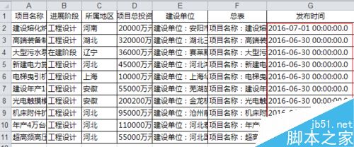 excel制作简单的表格分列