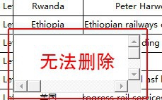Excel单元格复制文本时窗口框无法是删除该怎么办?