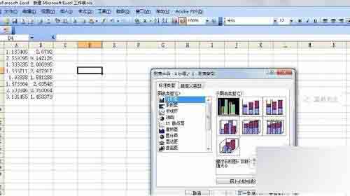 在excel中怎么使用图表?