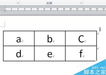 Word2010中的表格如何转换成文字?