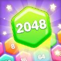 2048六边形粉碎