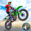 疯狂自行车表演赛3游戏中文版（Crazy Bike Racing Stunt 3 Game）