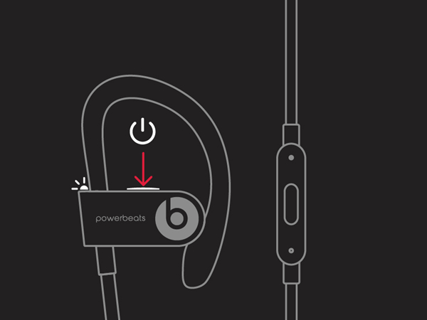powerbeats蓝牙耳机如何进行配对