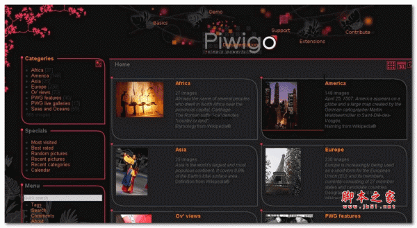 Piwigo PHP开源相册系统源码