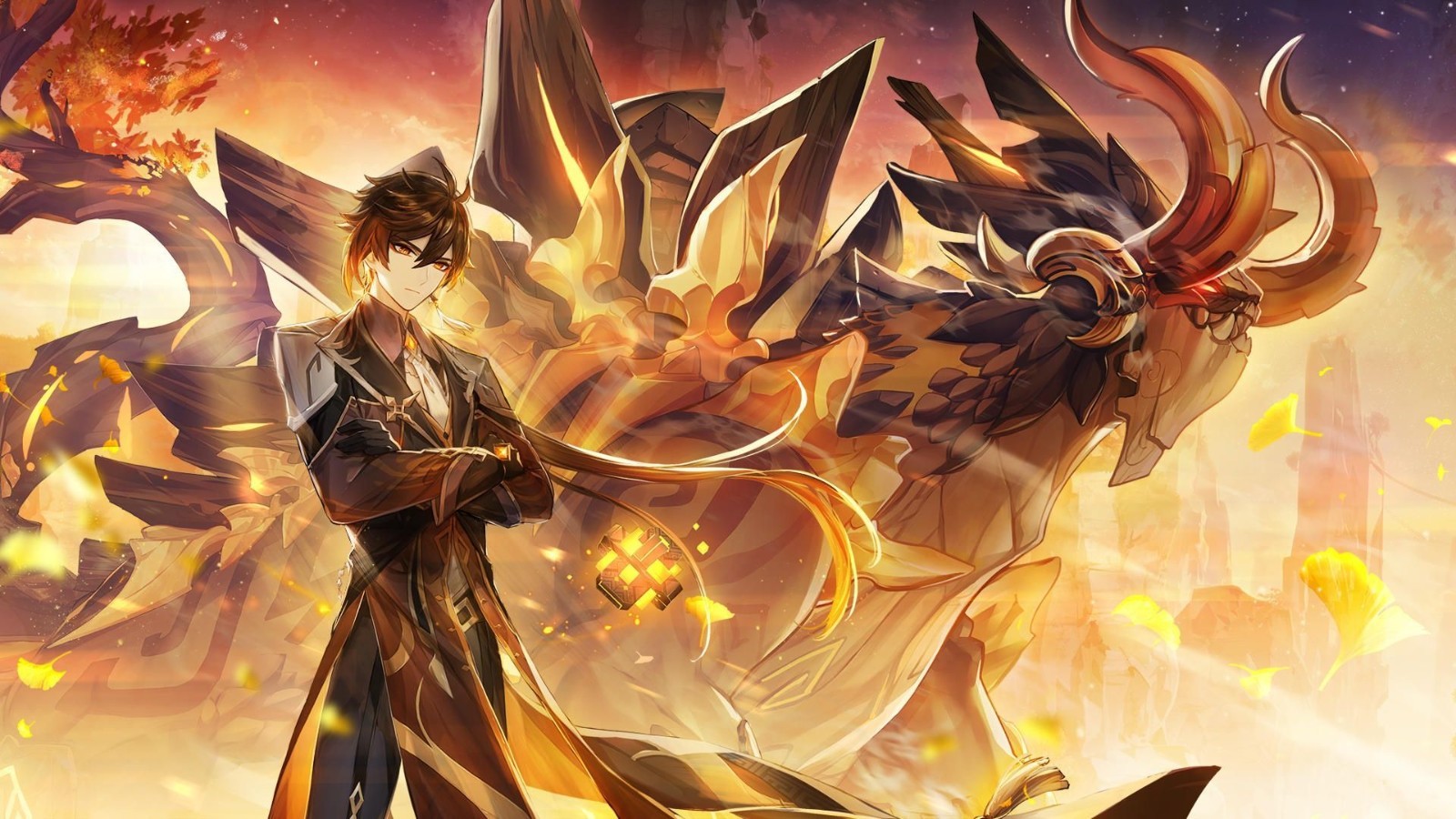 《原神》钟离福利壁纸高清无水印分享