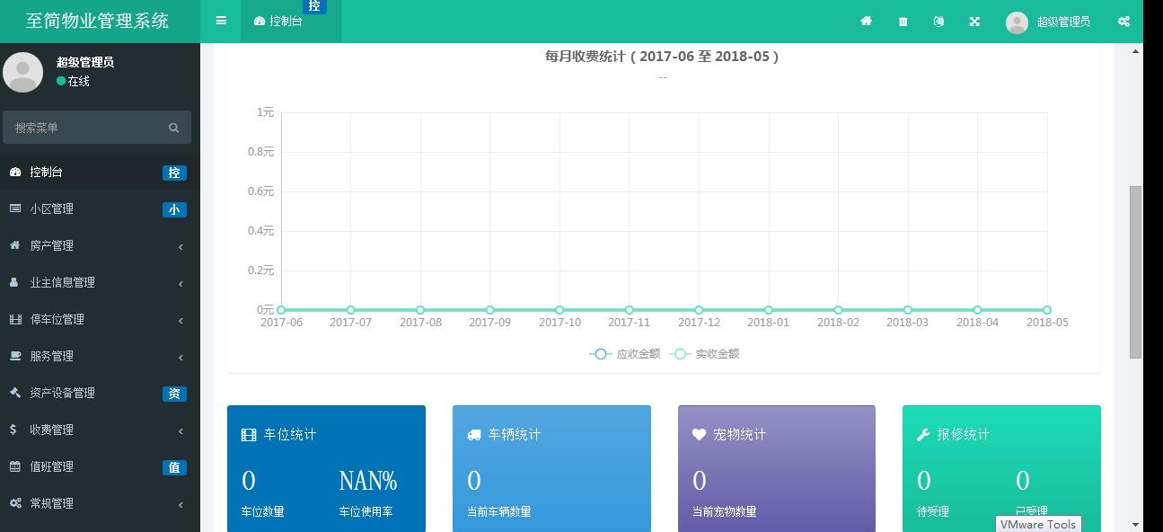 ThinkPHP5内核多小区物业管理系统源码