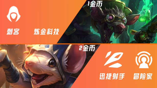 云顶之弈S7赌狗阵容老鼠屠龙阵容