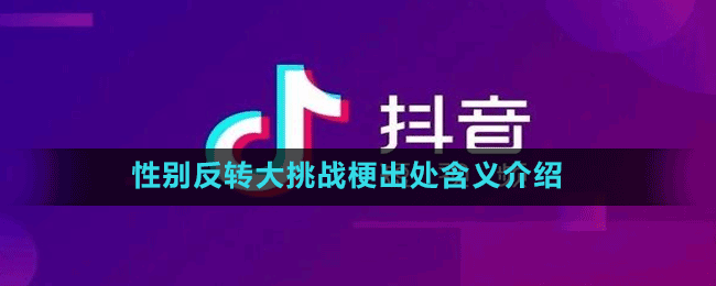 性别反转大挑战梗出处含义介绍