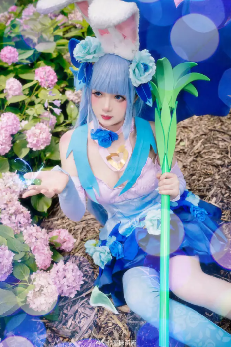 《王者荣耀》公孙离花间舞真人cosplay图片大全