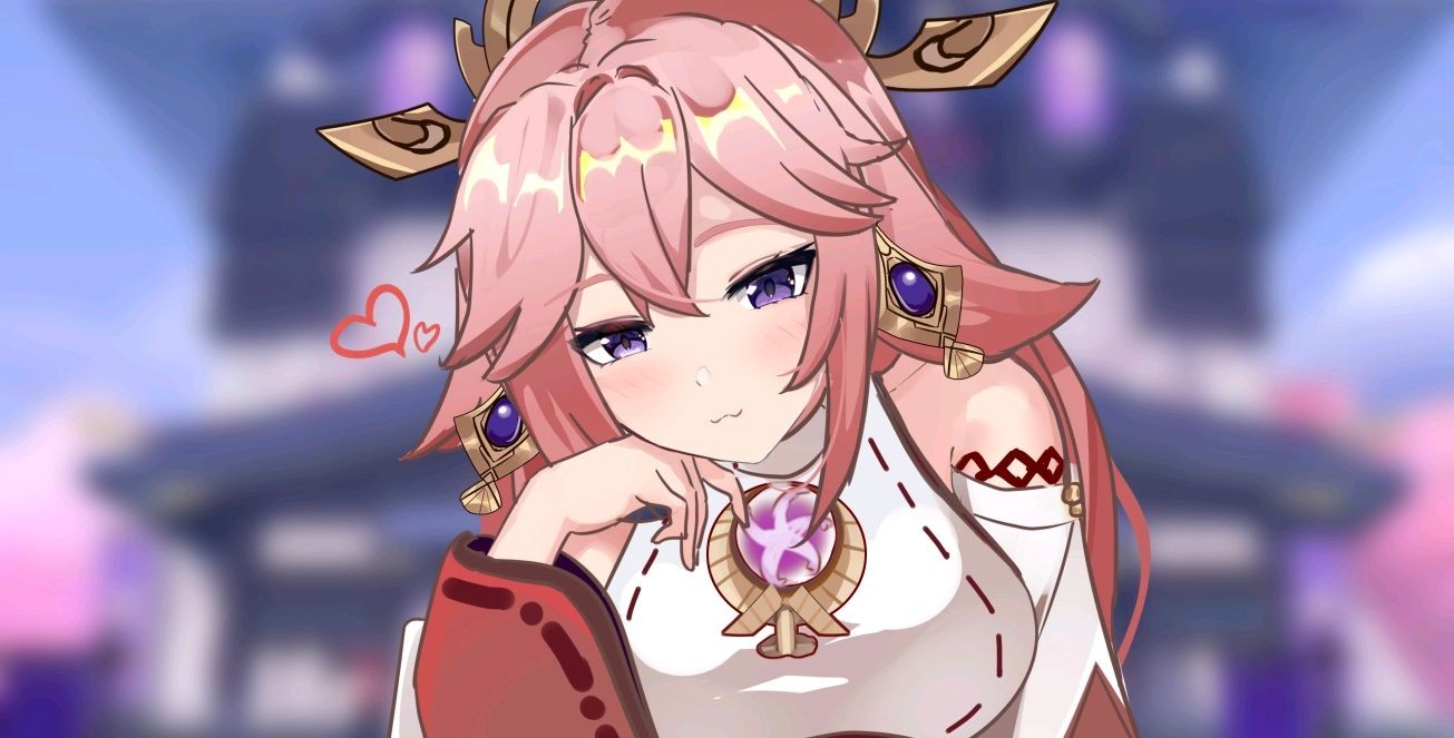 原神八重神子不遮副乳视频