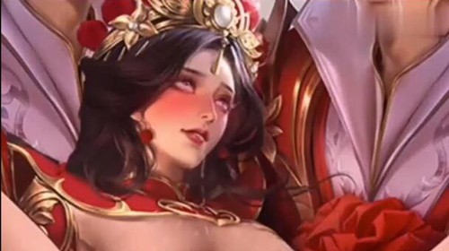 王者荣耀女角色白眼流口水图片