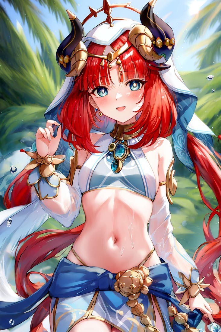 原神妮露掀开副孚乚图