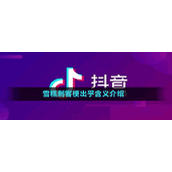 雪糕刺客梗出乎含义介绍
