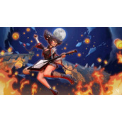 《原神》辛焱去掉所有衣服无遮挡无爱心大图