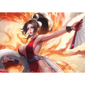《王者荣耀》不知火舞翻白眼流口水的表情分享