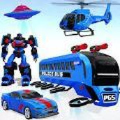 Flying Police Bus