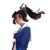 王者女英雄云缨jk服脸红委屈流眼泪图片分享