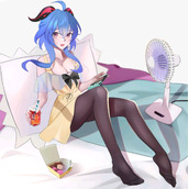 《原神》甘雨去掉所有服装不遮挡没有小爱心