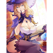 《原神》罗莎莉亚去掉所有服装的样子无水印大图